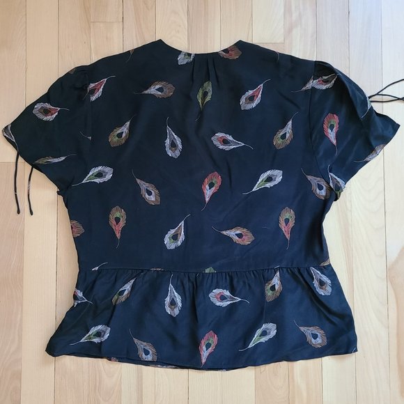 Madewell Belle Silk Top - Picture 3 of 10